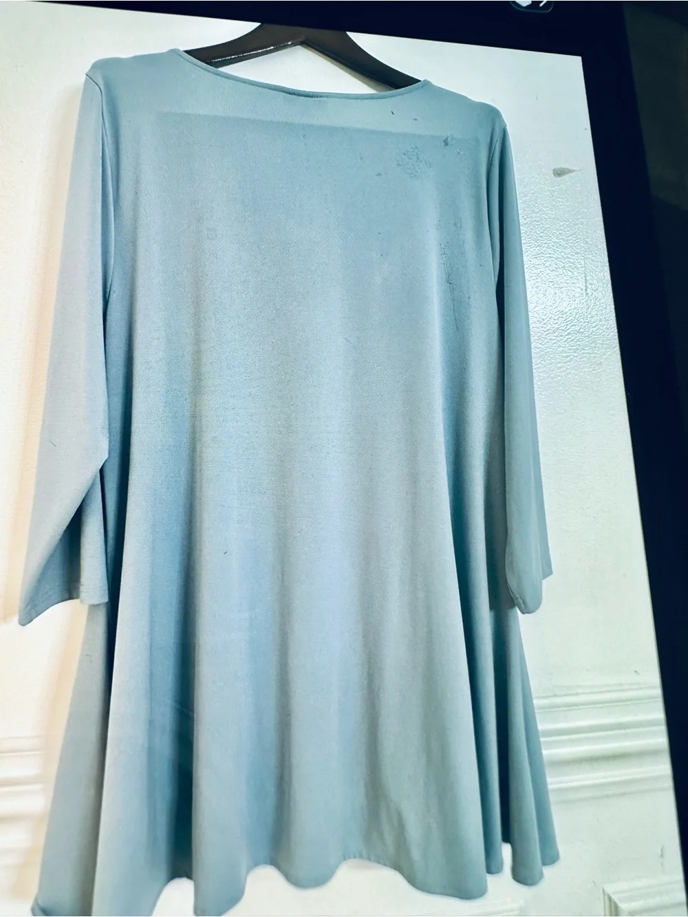 Alfani Light Blue Swing Mini Dress